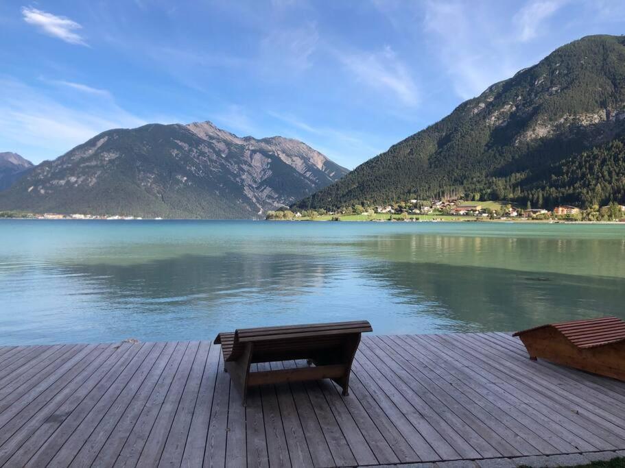 Urban Mountain Chalet With Lake View Maurach  Zewnętrze zdjęcie